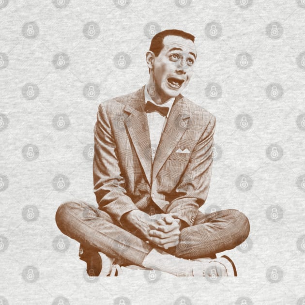 pee wee herman ~ Retro Vintage Sketches by NMAX HERU